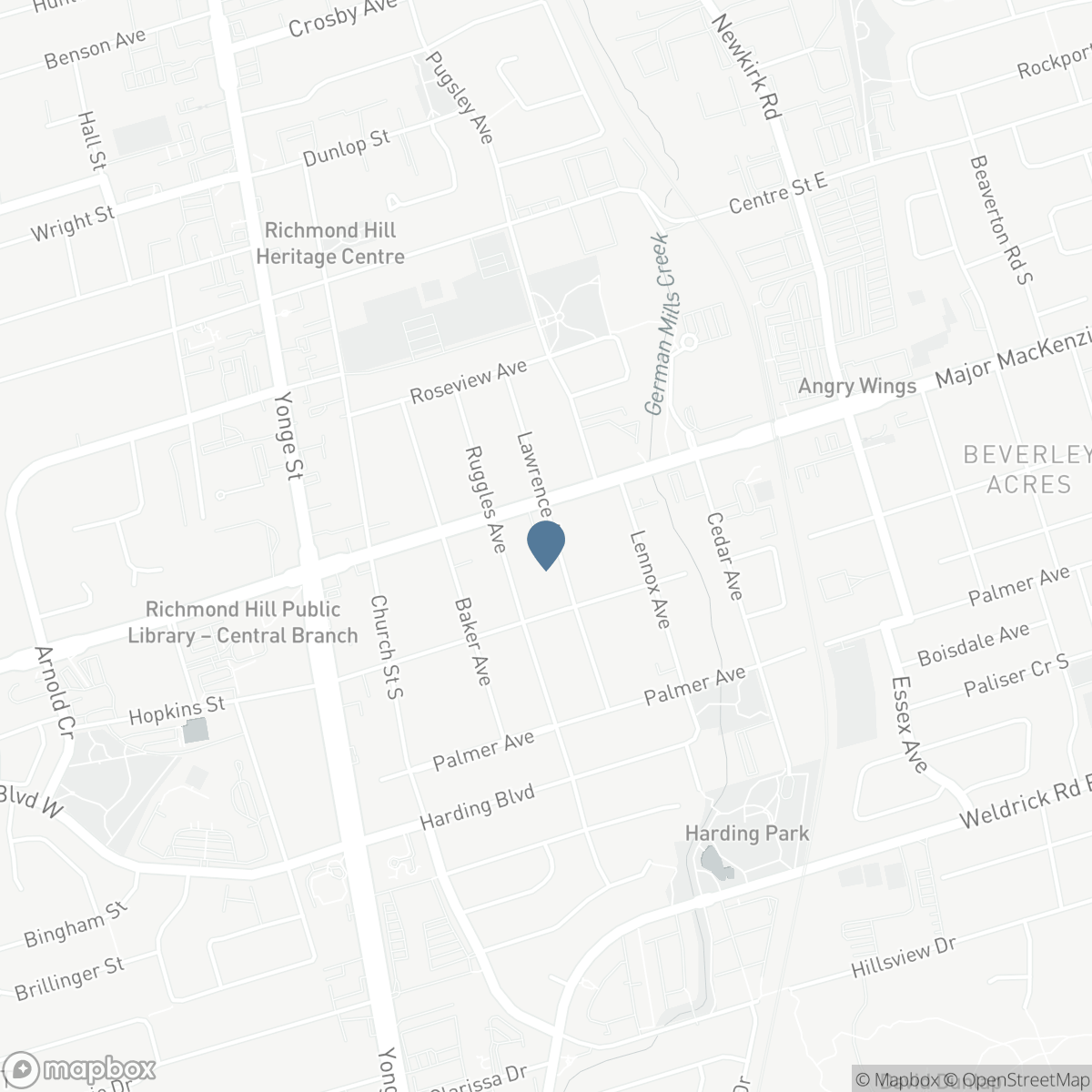 160 LAWRENCE AVENUE, Richmond Hill, Ontario L4C 1Z5